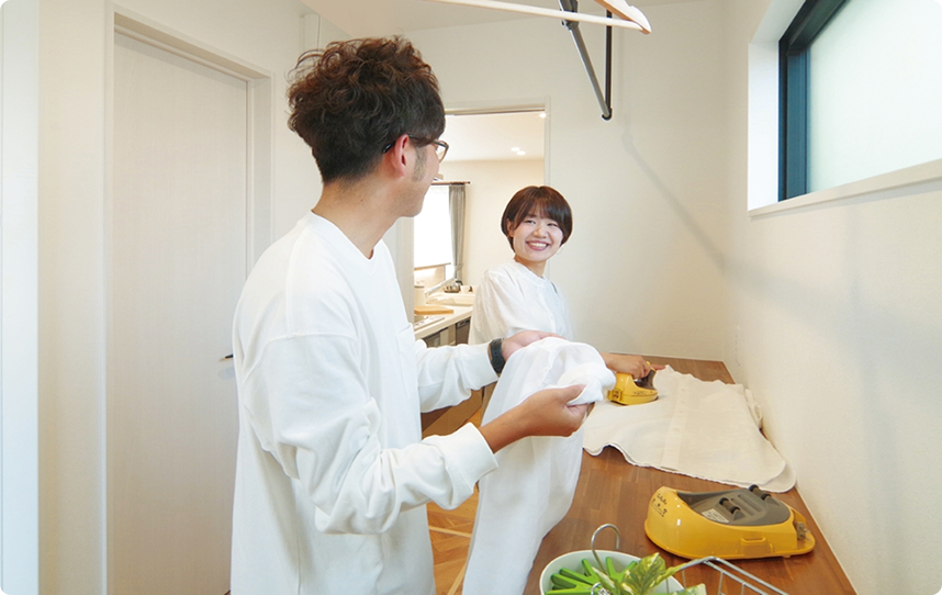 間取りシリーズで選んだSistaの住宅の内観