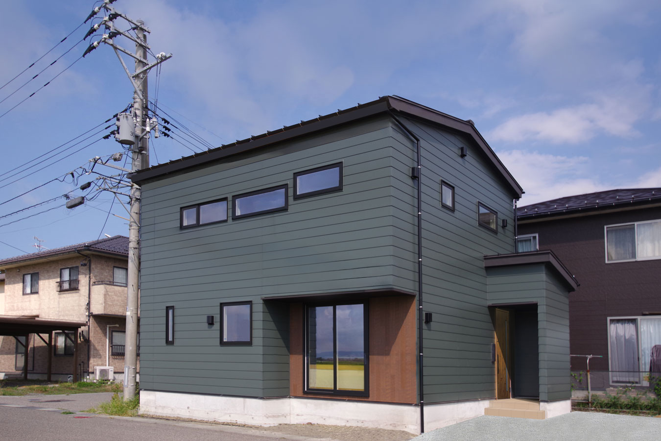 佐渡市長木モデルハウス